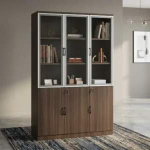 3-Door Office Filing Cabinet